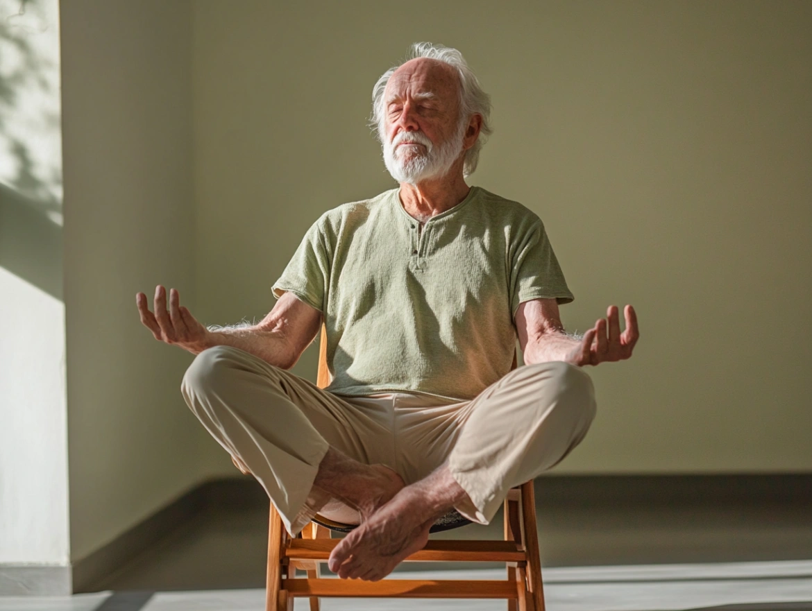 Йога на стільці